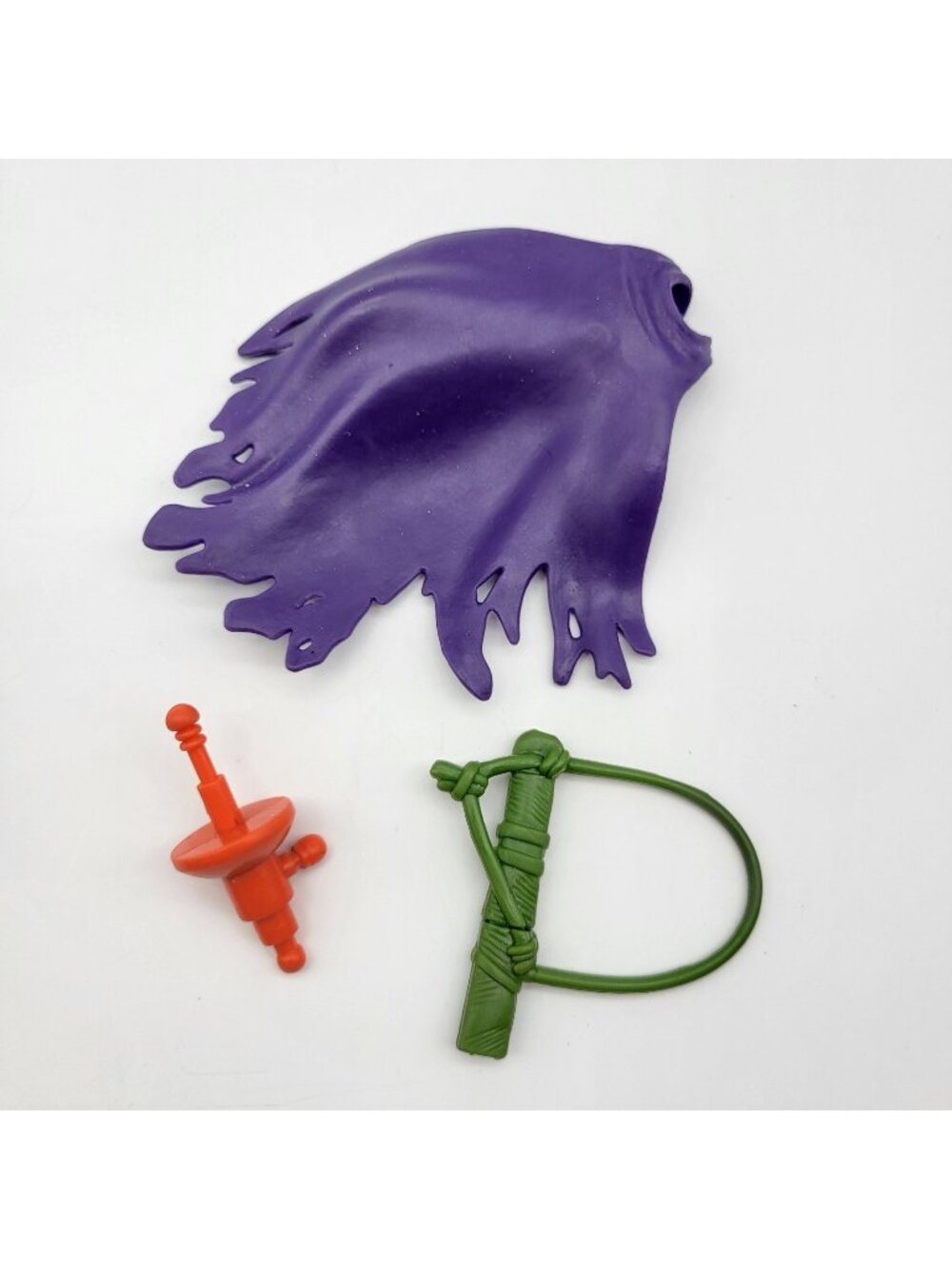 Vintage TMNT Accessories lot collection Cape Scabbard for mixed figures